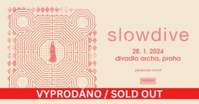 Slowdive (UK) - European & UK tour 2024 - Praha