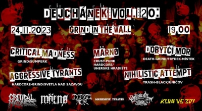 Dejchánek 2023 (vol.20) aneb GRIND in the WALL