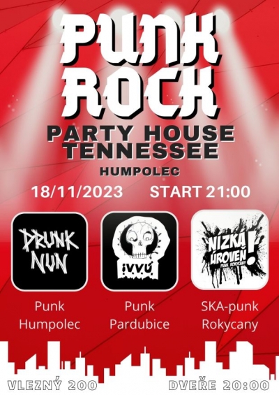 PUNK ROCK v PARTY HOUSE TENNESSEE 2023