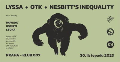 Lyssa, OTK, Nesbitt’s Inequality: křest knihy Hovada usmrtí stoka