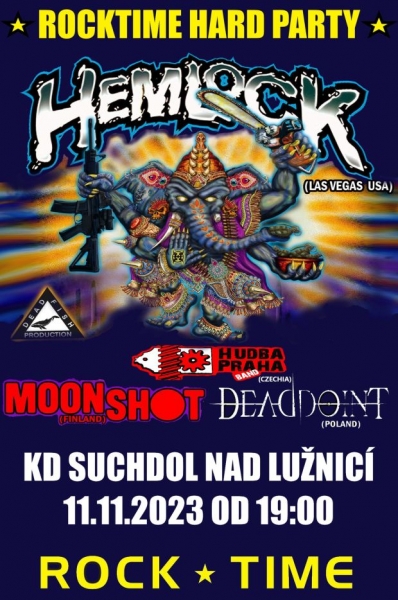 HEMLOCK - The Dirty Thirty Tour Part 3 - Suchdol nad Lužnicí