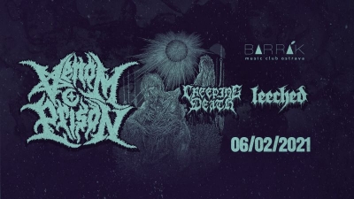 (ZRUŠENO) Venom prison, Creeping death, Leeched - Ostrava