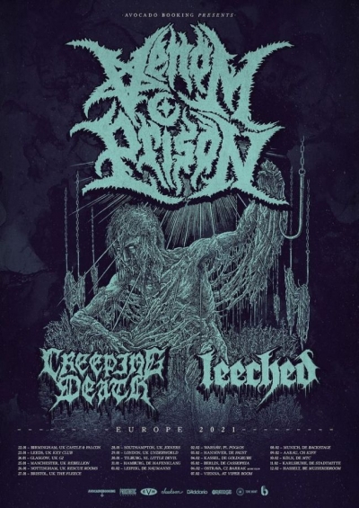 (ZRUŠENO) Venom prison, Creeping death, Leeched - Vídeň