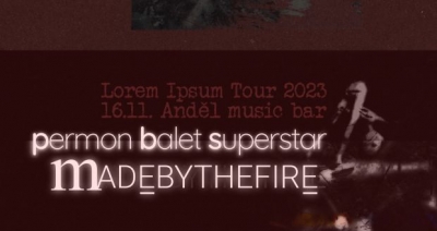 PERMON BALET SUPERSTAR & Madebythefire - LOREM IPSUM TOUR 2023 - Plzeň