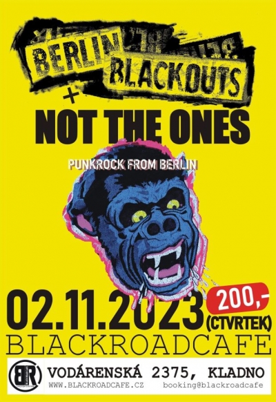 Berlin Blackouts (DE) + Not The Ones (DE) na Kladně