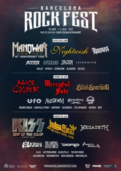 Rock fest Barcelona 2020+2021+2022