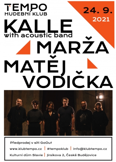 KALLE with acoustic band - České Budějovice