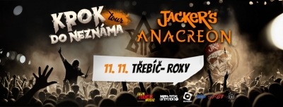 Krok do neznáma tour 2023 - JACKER'S, ANACREON - Třebíč