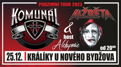 Komunál + Alžběta - Podzimní tour 2023 - Králíky