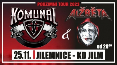 Komunál + Alžběta - Podzimní tour 2023 - Jilemnice