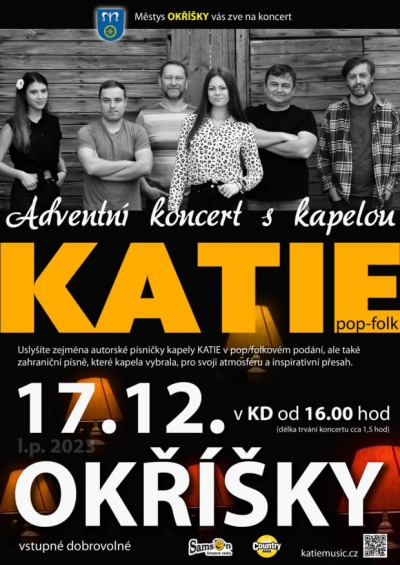 Adventní koncert 2023 s kapelou KATIE