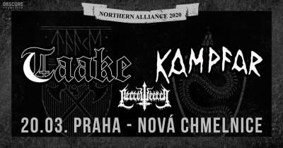 Taake / Kampfar / HELLERUIN - Praha