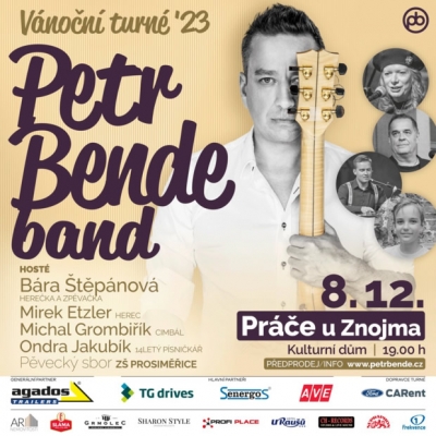 Petr Bende band - Vánoční turné '23 - Práče u Znojma