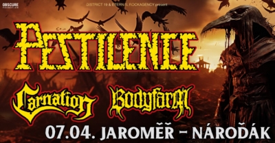 Pestilence - Black Death Over Europe Tour 2024 - Jaroměř