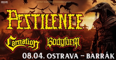 Pestilence - Black Death Over Europe Tour 2024 - Ostrava