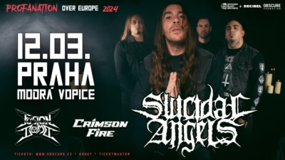 SUICIDAL ANGELS - Profanation Over Europe 2024 - Praha