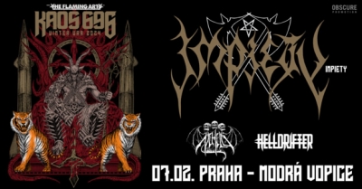 IMPIETY, NIHILO, HELLDRIFTER - Praha 2024