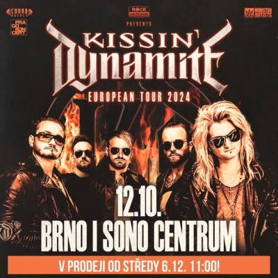 Kissin' Dynamite - European Tour 2024 - Brno