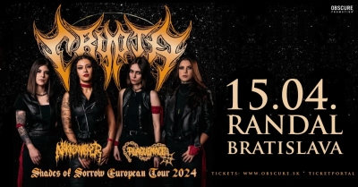 Crypta - Shades of Sorrow European Tour 2024 - Bratislava