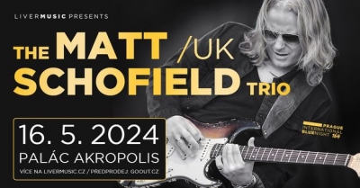 Prague International Bluenight 2024: The Matt Schofield Trio (UK)