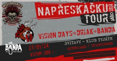 Vision Days - Napřeskáčku tour 2024 - Svtavy