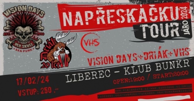 Vision Days - Napřeskáčku tour 2024 - Liberec