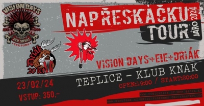 Vision Days & E!E - Napřeskáčku tour 2024 - Teplice