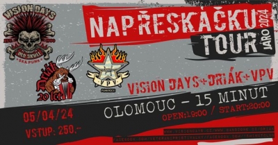 Vision Days - Napřeskáčku tour 2024 - Olomouc