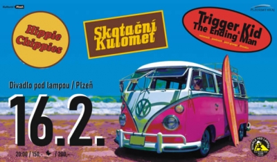 Hippie Chippies * Skotační Kulomet * Trigger Kid & The Ending Man (D) - Plzeň 2024