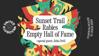 United Klubovna - Sunset Trail, Rabies, Empty Hall of Fame - Praha 2023