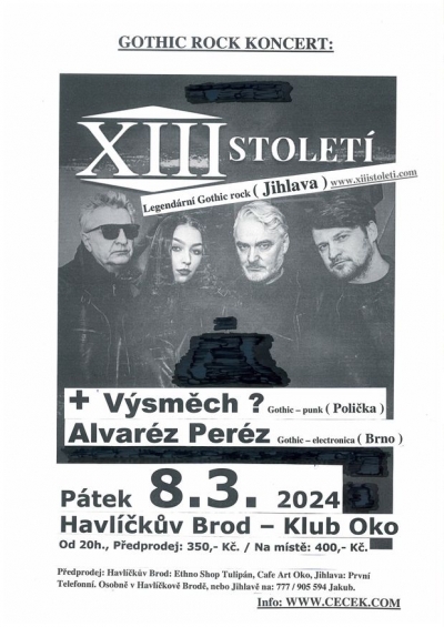 XIII. Století - Havlíčkův Brod 2024