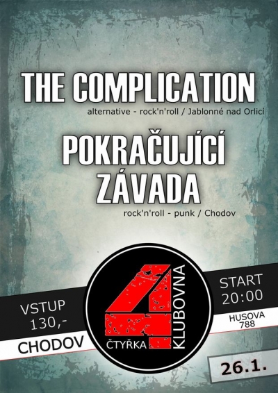 POKRAČUJÍCÍ ZÁVADA, THE COMPLICATION - Chodov 2024