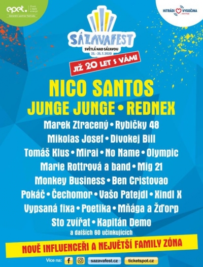 Sázavafest 2020 + 2021 + 2022 (vol. 20)