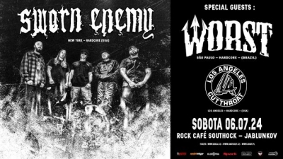 SWORN ENEMY (USA), WORST (BRA), CUTTHROAT (USA) - JABLUNKOV 2024