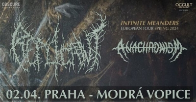 Replicant (USA) & Anachronism (SWI) - Infinite Meanders European Tour Spring 2024 - Praha