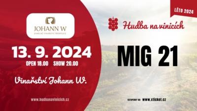 Hudba na vinicích 2024 - Třebívlice - Mig 21