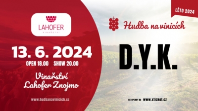 Hudba na vinicích 2024 - Dobšice - D.Y.K.