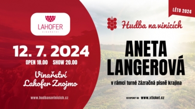 Hudba na vinicích 2024 - Dobšice - Aneta Langerová