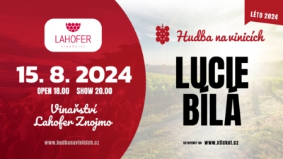 Hudba na vinicích 2024 - Dobšice - Lucie Bílá