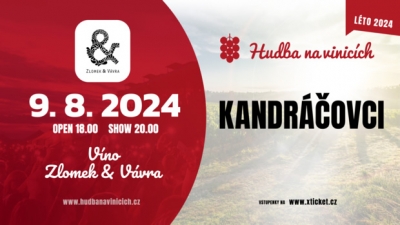 Hudba na vinicích 2024 - Boršice u Blatnice - Kandráčovci