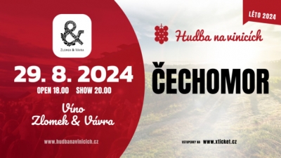 Hudba na vinicích 2024 - Boršice u Blatnice - Čechomor