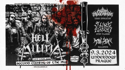 Hell Militia (Fra), Stíny Plamenů (Cze), Chaos Invocation (Ger), Mallephyr (Cze) - Praha 2024