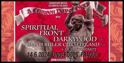 (ZRUŠENO) Spiritual Front (Ita) & Darkwood (Ger) - Praha 2024