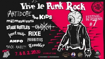 Vive Le Punk Rock ! 2020 Festival in Athens