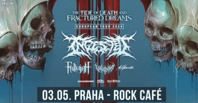 INGESTED - The Tide of Death and Fractured Dreams European Tour 2024 - Praha