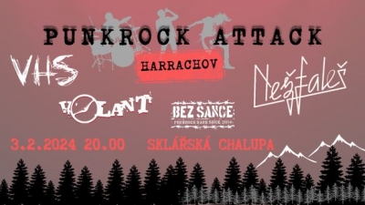 Punk rock Attack 2024 - VHS, Volant, Nežfaleš