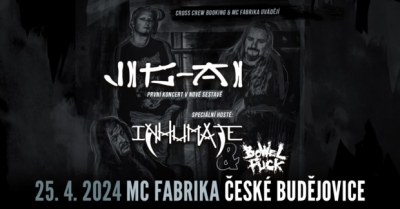 JIG-AI & INHUMATE (FR) & BOWELFUCK / České Budějovice 2024