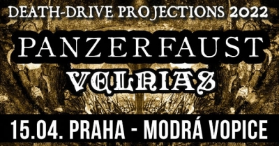 Death-Drive Projections 2022 (Panzerfaust, Velnias) - Praha