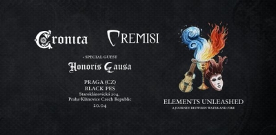 Cronica & Cremisi - ELEMENTS UNLEASHED: a Journey between Water and Fire 2024 - Praha