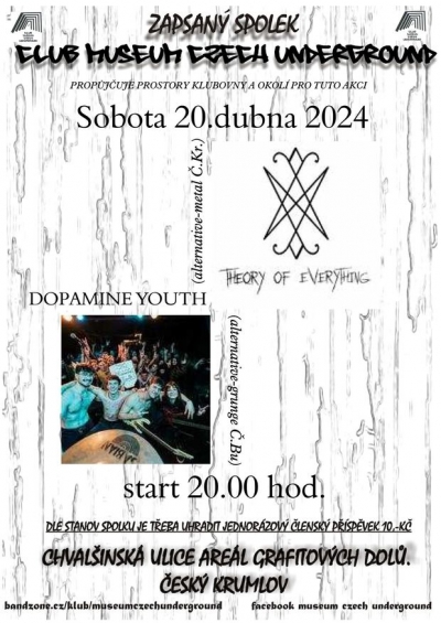 THEORY OF EVERYTHING & DOPAMINE YOUTH - Český Krumlov 2024